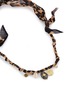 Detail View - Click To Enlarge - BADHNATI - Leopard Print Bandana Charm Necklace