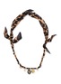 BADHNATI Leopard Print Bandana Charm Necklace