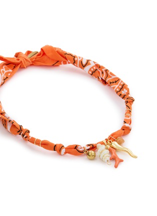 Detail View - Click To Enlarge - BADHNATI - Coral Pendant Necklace