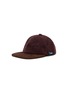 COMME DES GARÇONS HOMME Wool Herringbone Suede Brim Baseball Cap