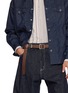 Figure View - Click To Enlarge - COMME DES GARÇONS HOMME - Holeless Leather Belt