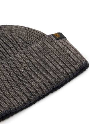 Detail View - Click To Enlarge - COMME DES GARÇONS HOMME - x Batoner Worsted Rib Wool Beanie