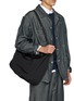Figure View - Click To Enlarge - COMME DES GARÇONS HOMME - Grosgrain Cotton Nylon Tote Bag
