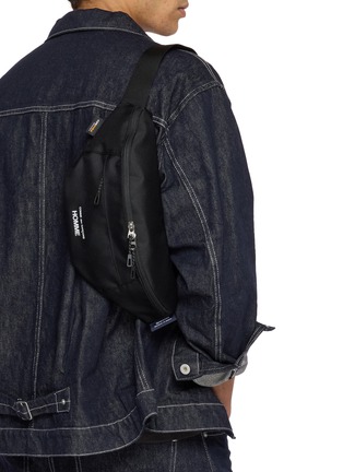 Figure View - Click To Enlarge - COMME DES GARÇONS HOMME - Corduroy Waist Bag