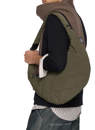 Figure View - Click To Enlarge - COMME DES GARÇONS HOMME - Ripstop Quilted Nylon Bag
