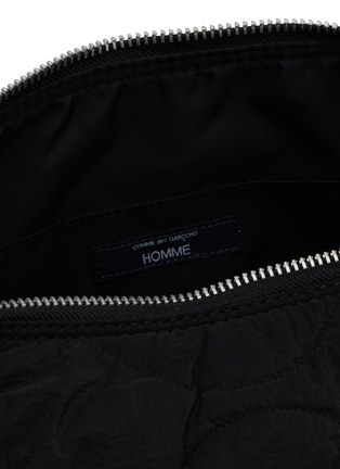Detail View - Click To Enlarge - COMME DES GARÇONS HOMME - Ripstop Quilted Nylon Bag