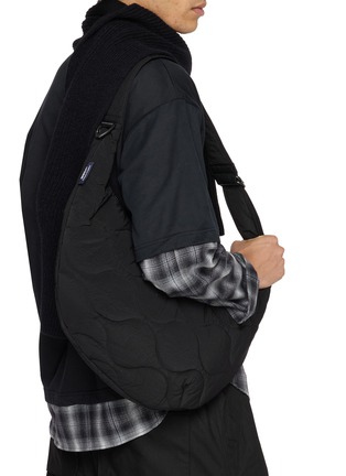 Figure View - Click To Enlarge - COMME DES GARÇONS HOMME - Ripstop Quilted Nylon Bag