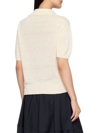 Back View - Click To Enlarge - EDITION - Polo Knit Jumper