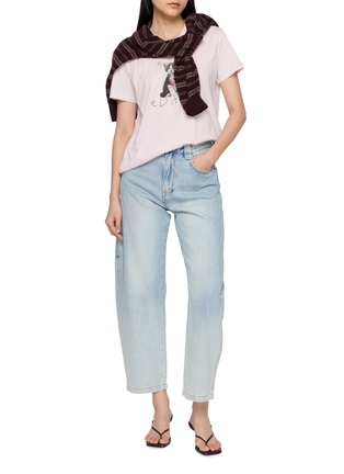 Figure View - Click To Enlarge - EDITION - Printed Cotton T-shirt