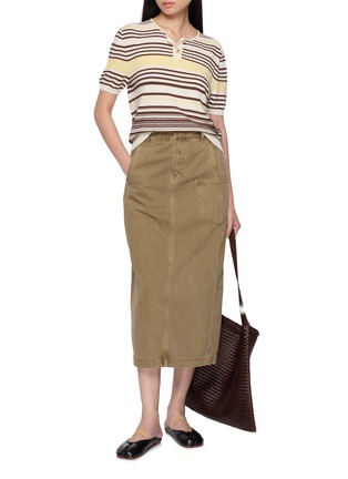 Figure View - Click To Enlarge - EDITION - Structured Midi Skirt