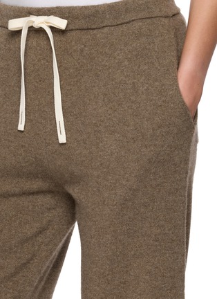  - EDITION - Drawstring Waistband Straight Leg Cashmere Knit Pants