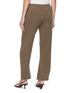 Back View - Click To Enlarge - EDITION - Drawstring Waistband Straight Leg Cashmere Knit Pants