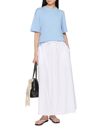 Figure View - Click To Enlarge - EDITION - Short Sleeve Crewneck Knit Top