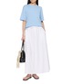 Figure View - Click To Enlarge - EDITION - Short Sleeve Crewneck Knit Top