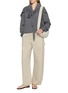 Figure View - Click To Enlarge - EDITION - Utility Pocket Cotton Wide Leg Pants