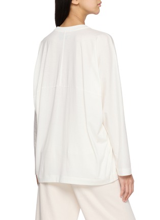 Back View - Click To Enlarge - EDITION - Cattitude Print Long Sleeve T-Shirt