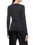Back View - Click To Enlarge - A.EMERY - Willett Long Sleeve Merino Wool T-Shirt