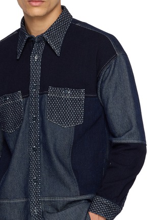  - FDMTL - Patchwork Long Shirt
