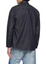 Back View - Click To Enlarge - FDMTL - Contrast Stitch Rinsed Denim Shirt