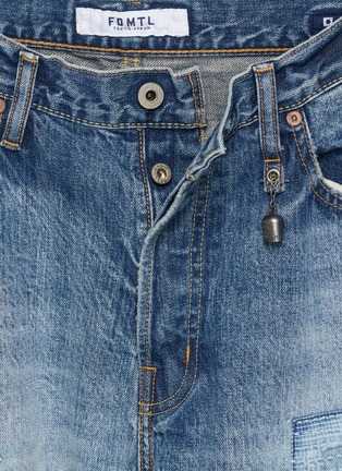  - FDMTL - Distressed Patchwork Classic Fit Denim Jeans