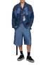 Figure View - Click To Enlarge - FDMTL - Hakama Cargo Shorts