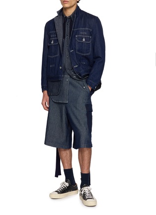 Figure View - Click To Enlarge - FDMTL - Hakama Cargo Shorts