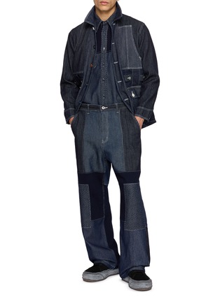 Figure View - Click To Enlarge - FDMTL - Patchwork Coverall Jacket