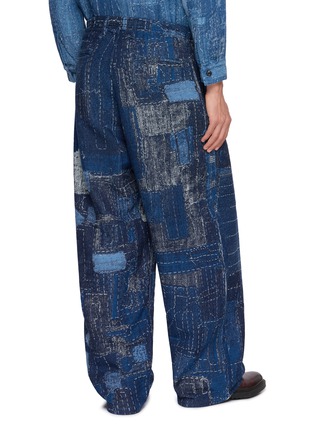 Back View - Click To Enlarge - FDMTL - Boro Jacquard Wide Leg Pants