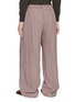 Back View - Click To Enlarge - DRIES VAN NOTEN - Paroni Pleated Chequered Wide Leg Pants