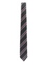 Detail View - Click To Enlarge - STEFANOBIGI MILANO - Striped Silk Tie