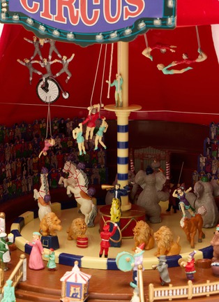 Detail View - Click To Enlarge - MUSICBOXWORLD - Big Top Circus Animated Music Box