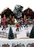 Detail View - Click To Enlarge - MUSICBOXWORLD - Ice Skating Landscape Animated Music Box