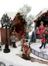 Detail View - Click To Enlarge - MUSICBOXWORLD - Ice Skating Landscape Animated Music Box