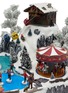  - MUSICBOXWORLD - Ice Skating Rink Cable Car Animated Music Box