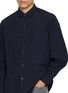  - NANAMICA - Dot Print Wind Shirt
