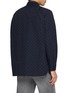 Back View - Click To Enlarge - NANAMICA - Dot Print Wind Shirt