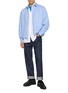 Figure View - Click To Enlarge - NANAMICA - Straight Leg Selvage Denim Jeans