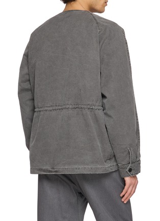 Back View - Click To Enlarge - NANAMICA - Cotton CORDURA Insulation Collarless Jacket