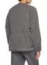 Back View - Click To Enlarge - NANAMICA - Cotton CORDURA Insulation Collarless Jacket
