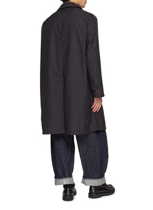 Back View - Click To Enlarge - NANAMICA - Packable Balmacaan Coat