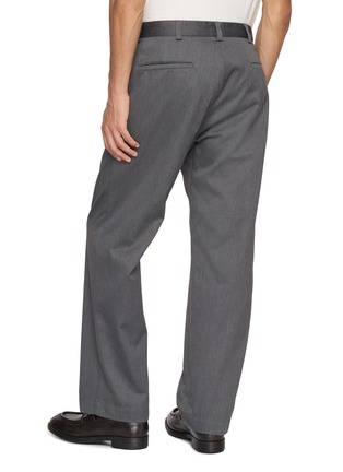 Back View - Click To Enlarge - NANAMICA - Wide Straight Leg Chino Pants