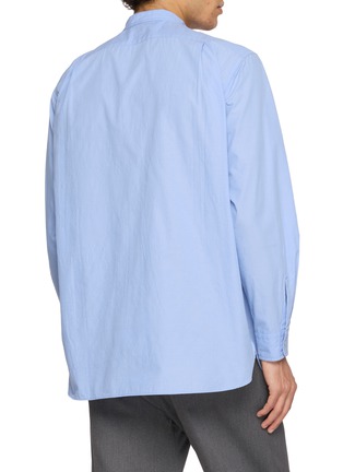 Back View - Click To Enlarge - NANAMICA - Band Collar Shirt