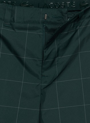  - LACOSTE - Logo Patch Check Pants