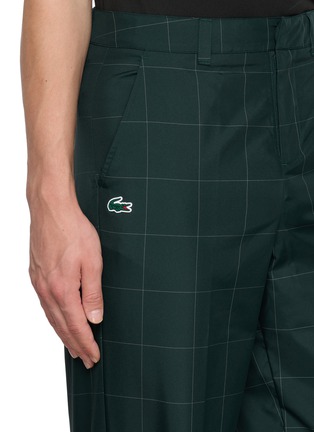  - LACOSTE - Logo Patch Check Pants
