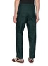 Back View - Click To Enlarge - LACOSTE - Logo Patch Check Pants
