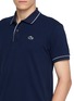  - LACOSTE - Contrast Trim Logo Patch Polo Shirt