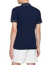 Back View - Click To Enlarge - LACOSTE - Contrast Trim Logo Patch Polo Shirt