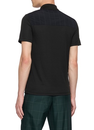 Back View - Click To Enlarge - LACOSTE - Logo Patch Polo Shirt