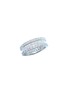 LC COLLECTION JEWELLERY 18K White Gold Princess Cut Diamond Ring — US 6 5/8