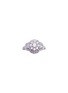 LC COLLECTION JEWELLERY 18K White Gold Princess Cut Diamond Ring — US 7